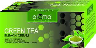 AlAroma Leafs GREEN TEA BLEACH CREAM 300 GRAMS