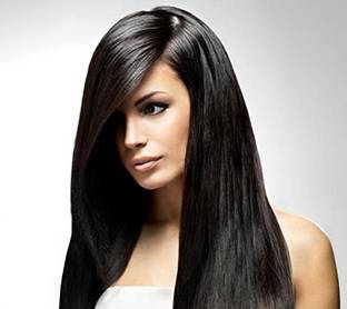 MoonEyes  Extensions And Wigs Women's Natural Black Straight  Extensions 24 Inch, 5 Clip ,Pack Of 1 Hair Extension