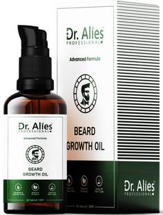 Dr. Alies Professional Premium Beard Growth Oil for Strong and Healthy Beard Growth - No SLS, No Paraben Hair Oil (30 ml) Hair Oil