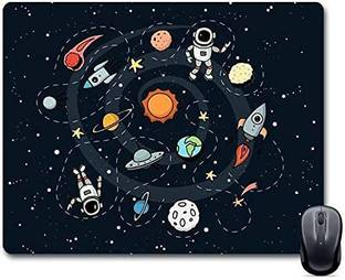 BE UNIQUE Premium Quality Mouse Pad for Laptop, Notebook, Gaming Computer Non-Slip Base Mousepad