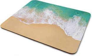 Shieldsmore beach mouse pad design Non Slip Base Mousepad