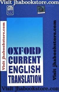 Oxford Current English Translation By R.K. Sinha