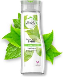 Herbal Essences Daily Detox Shine Imported Shampoo For Dull Hair With White Tea & Mint Essences