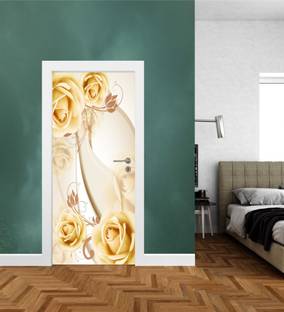 imbue 198.12 cm Door / Fride Vinyl Sticker Self Adhesive Sticker