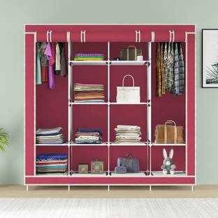 octavic Carbon Steel Collapsible Wardrobe