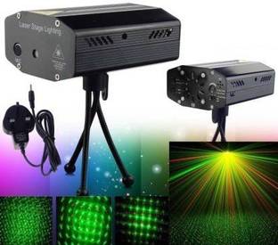 TECHGEAR Mini Disco Light Projector Stage Lighting for Party & Diwali Make Shower Laser Light