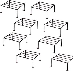 Hs Retail Indoor & Outdoor (9.5"x9"x4.5",Black) Plant Container Set