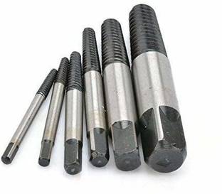 Buram 6 Pcs Damaged Broken Screws Extractor Removal Tool Damaged Bolts Screws Drill Bits Screw Drivers Screwdriver Bit Set