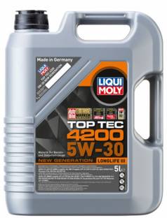 Liqui Moly 8973 TOP TEC 4200 5W30 Full-Synthetic Engine Oil