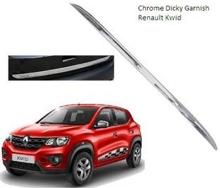 jagankirpa Rear Chrome Dicky patti / Dicky trim / Dicky Garnish / Diggi Garnish / Rear Boot Garnish Chrome suitable for Renault Kwid Chrome, Glossy, Matte Renault Kwid Rear Garnish