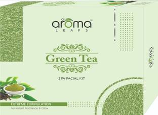 AlAroma Leafs GREEN TEA SPA FACIAL KIT 290GM