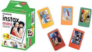 FUJIFILM Instax Mini Model Instax Mini Film 20 Sheets Instant Camera