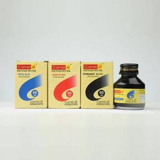 Camlin Kokuyo Saanvi_Camlin fountain pen ink Ink Bottle