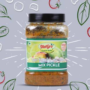 DietGro Mix Pickle 1 Kg Mixed Vegetable Pickle
