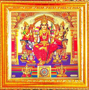 SUNINOW TRIPURA SUNDARI | RAJARAJESHWARI | SHODASHI | LALITA DEVI | HINDU GODDESS Religious Frame