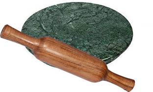 YAKONDA Polpat Chakla Roti Chapati Maker Rolling Pin & Board (Pack of 2) Rolling Pin & Board