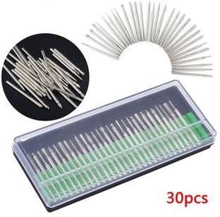 A&S TOOLSHOP 30pcs Diamond Burs 30pcs/set DIY Jewelry Tool water drillRotary Burs Jewelry Polishing Tools Drill Engraving Bits Grinding Burs diameter 2.35mm Rotary Bit Set (30 Bits) Rotary Bit Set