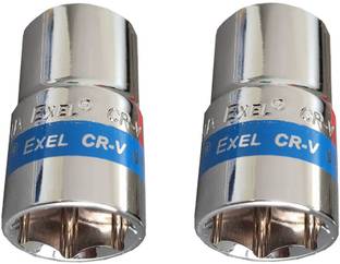 ALPHABET 1/2" Square Drive (15 & 16) -MM Hex Socket Set