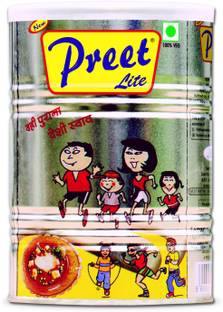 Preet Lite Cooking Medium Tin