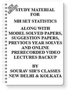 Study Material For Mh Set Statistics [ Pack Of 4 Books ] With Model Question Papers + Topicwise Analysis + Mcq Questions+ Special Practice Set