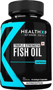 HEALTHXP Essential Series Omega-3 Triple Strength Enteric Coated 1000mg (480 EPA, 360 DHA)