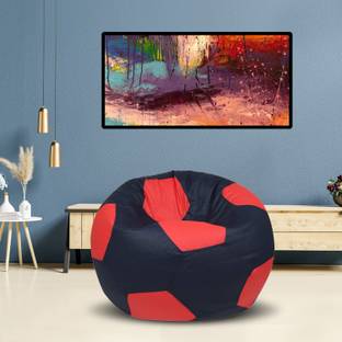 SHIRA 24 XXXL Chair Bean Bag Cover  (Without Beans)