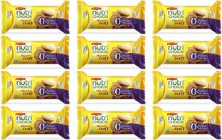 BRITANNIA Nutri Choice Digestive Zero (100Gm)-12pcs Digestive Biscuit