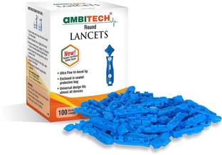AMBITECH Round painless Glucometer Lancets