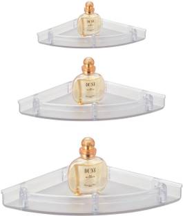 KAMAL Corner Shelf Set 3 Pcs (Neo) Plastic Wall Shelf