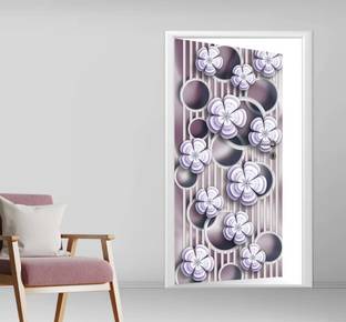 Craft Advertising 198.12 cm Door Sticker Self Adhesive Sticker