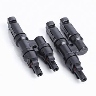 Hygridsolar 2 in 1 MC4 T2 Y Branch Connector for Solar Panels T2- Y CONNECTER Wire Connector