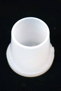 RATISON Plastic Round end Cap or pad Plastic Shuu Shoe ,(Virgin 1 inch) (Set of 6) Fit to Every Item Table Legs