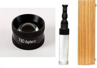 ECP Streak Retinoscope + 78 D Double aspheric lens Battery Operated Retinoscope
