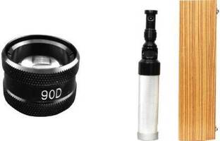ECP Streak Retinoscope + 90D double aspheric lens Battery Operated Retinoscope