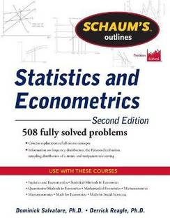 Schaum's Outline of Statistics and Econometrics, Second Edition