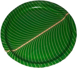 Crafttsnel Disposable Paper Plates Dinner Plate