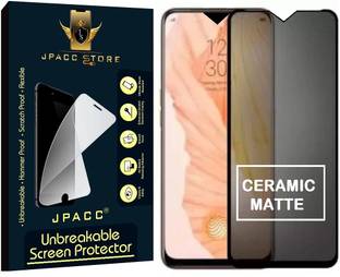 JPACC Screen Guard for OnePlus 6T, ONEPLUS 7, Flexible Unbreakable Ceramic Matte Screen Guard Full Coverage Edge To Edge Front Fiber Screen Protector With INSTALLATION KIT FOR 1+ 6T / 1+ 7