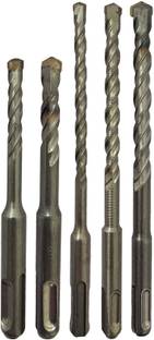 DUMDAAR High Quality 5pc Multi Hammer bit 6x110mm 8x110mm 6x160mm 8x160mm and 10x160mm good for Wall Concrete drilling bit set