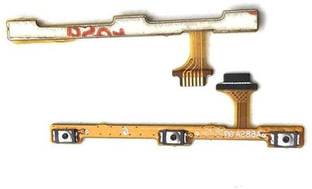 Shinzo Power On Off Volume Up Down Button Flex Compatible with Asus Zenfone Max Pro M2 ((ZB631KL) - Volume Button Flex Cable