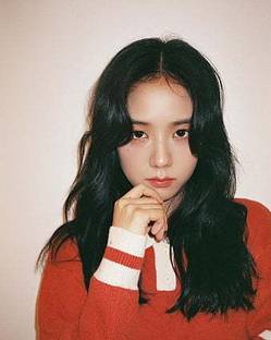 Jisoo Blackpink Women Dark Hair Women Indoors Studio Long Hair Looking At Viewer Model Matte Finish Poster Paper Print