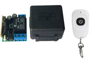 SiSAH 1 WAY 12 VOLT Remote control Switch With Universal Remote