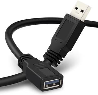 Fedus Micro USB Cable 2 A 1.5 m 4.9 FEET USB Extension Cable Type A Male to Female Extension Cord USB Extender Fast Data Transfer Compatible with LED/LCD HDTV, Pen Drive, Keyboard, Mouse, Flash Drive, Hard Drive, Webcam-1.5M