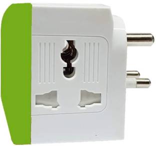 DN BROTHERS 6 Way Universal Multi Plug Travel Adapter with Individual Switch Indicator DN01 Universal 3 Way Multiplug Adaptor With Individual Switch - Multi Socket DN04 Power Plug