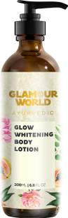 Glamour World Ayurvedic Glow Whitening Body Lotion, 200ml