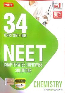 34 Years Neet Chemistry Chapterwise Solutions 1988 - 2021