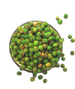 handmade chocolate New style yummy tasty masala fry green peas (matar)