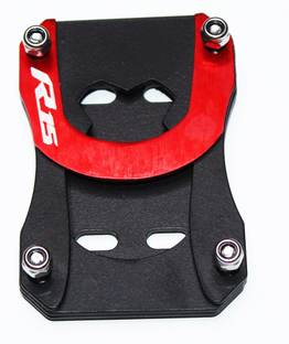 OBEROI'S TRADERS Premium MS Side Stand Extender for R15 (V3) Red Bike Crash Guard