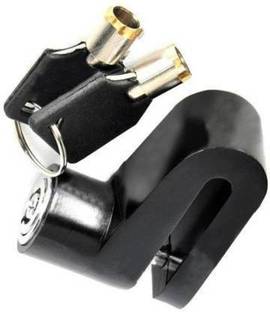Jetnix Bike Disk Lock Heavy Metal Break Security Lock Universal for Bike & Scooty with 2 keys Two Wheeler Disk Brake Lock Hard Steel disc Brake Lock Anti-Theft Unbreakable for Bikes and Bicycles Disc Lock Disc Lock