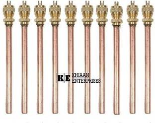 Khiaan Enterprises Access Valve Gas Charging Nipple - 1/4 NRV Check Valves