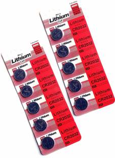 lookat CR2032 General Purpose Micro Lithium Coin Cell  (Pack of 2) 10 Pcs  Battery